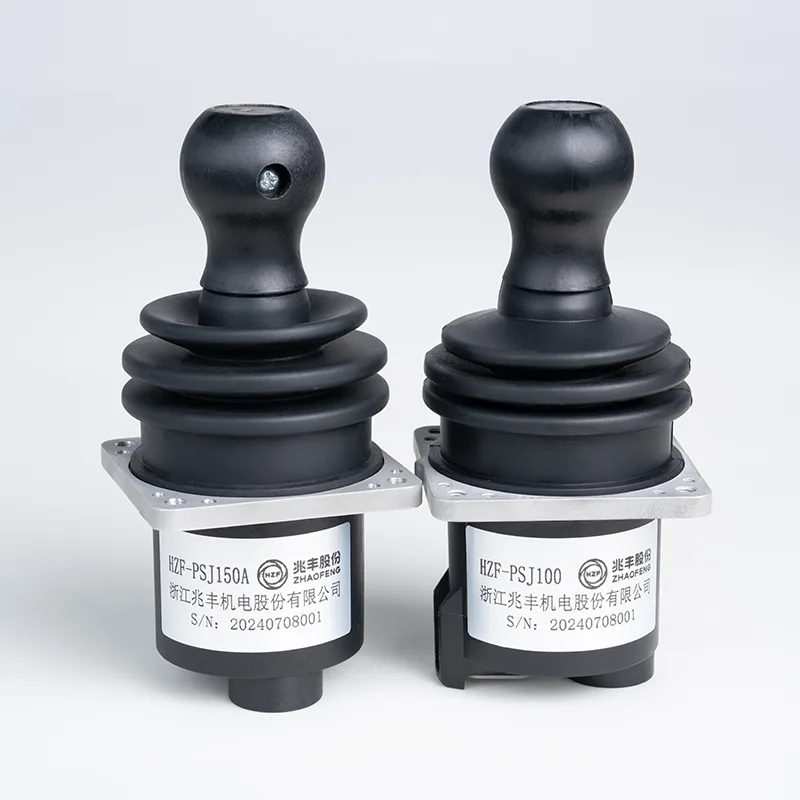 Neslystanti elektrinė valdymo rankena pramoninėms transporto priemonėms