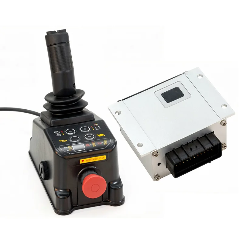 Žemos įtampos pramoninių transporto priemonių valdymo blokas